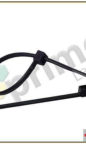 Abraçadeira de Nylon Preta Abraçadeira de Nylon Preta